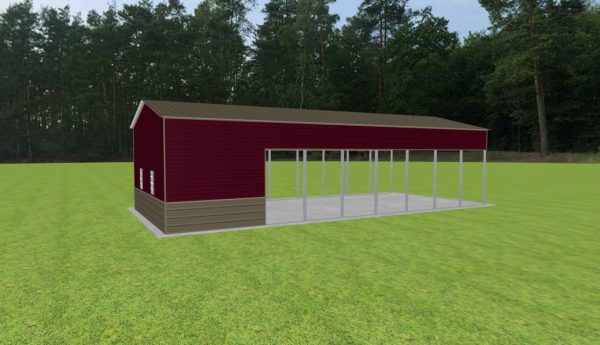 Carport with Storage 20 x 45 x 11 - Image 5