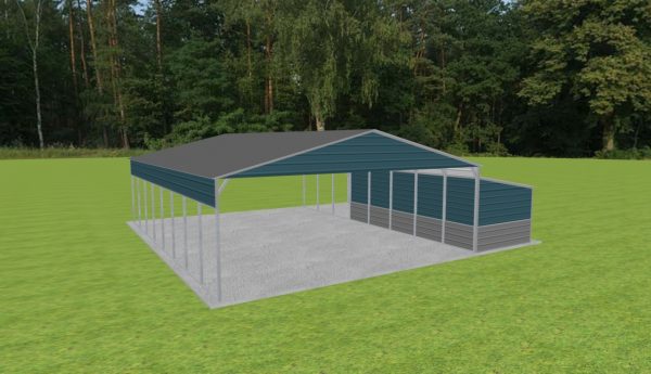 Carport with Storage 30 x 40 x 10 - Image 5