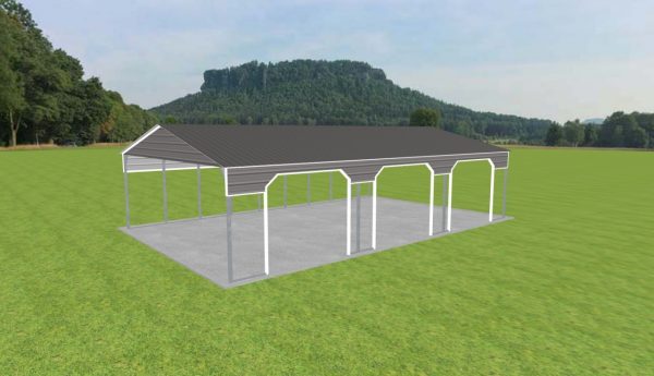 3 Car Carport 28 x 45 x 10