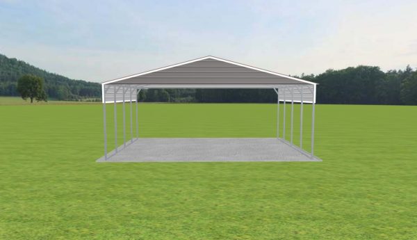 3 Car Carport 30 x 20 x 11 - Image 2