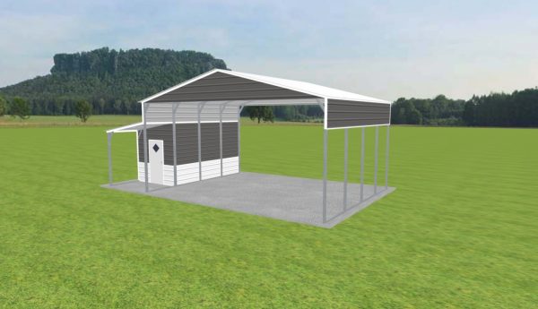 Carport with Storage 26 x 20 x 12 - Image 4