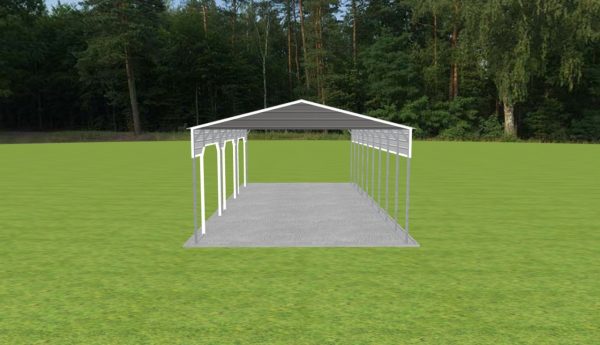 3 Car Carport 22 x 45 x 12 - Image 4