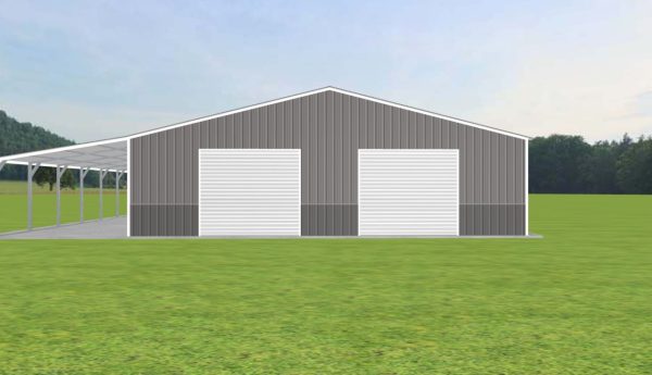 Garage with Lean To 36 x 30 x 9 - Image 3