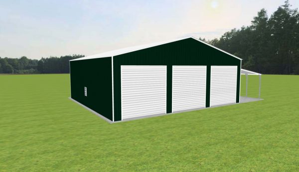 Garage with Lean To 44 x 40 x 14 - Image 4