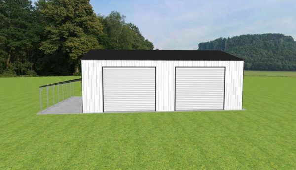 Garage with Lean To 36 x 50 x 16 - Image 3