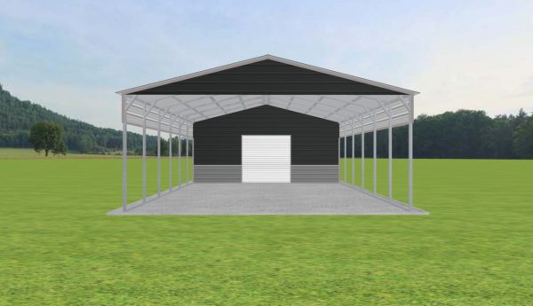 Carport with Storage 24 x 45 x 10 - Image 2