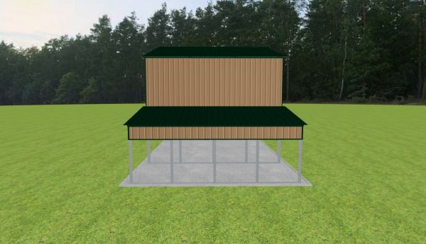 3 Car Carport 30 x 20 x 16 - Image 4