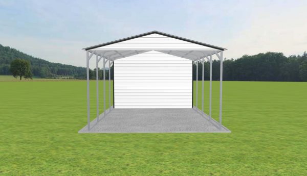 Carport with Storage 18 x 30 x 11 - Image 2