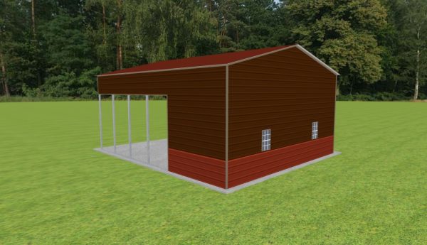 Carport with Storage 26 x 30 x 13 - Image 3