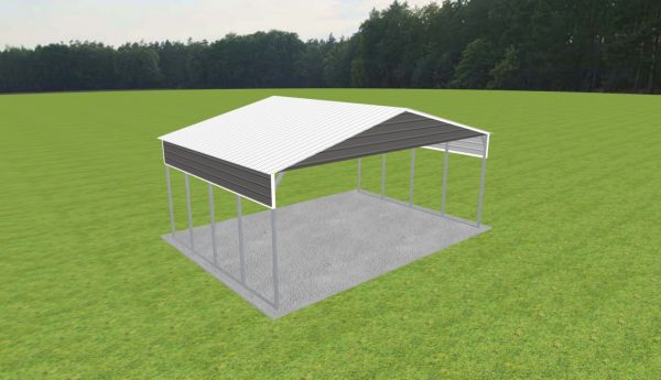 3 Car Carport 28 x 20 x 11