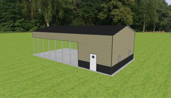 Carport with Storage 26 x 50 x 14 - Image 3