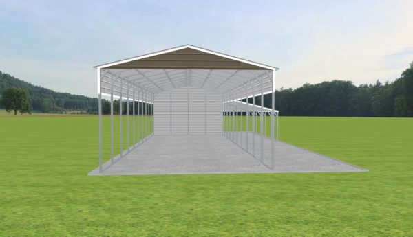 Carport with Storage 20 x 50 x 12 - Image 4