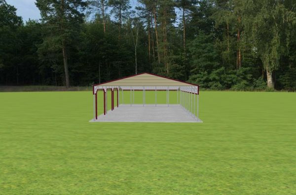 3 Car Carport 26 x 40 x 9 - Image 4