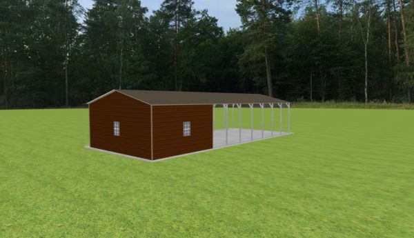 Carport with Storage 20 x 50 x 9 - Image 4