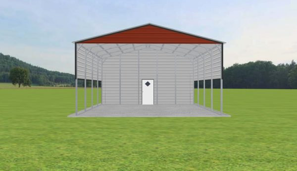 Carport with Storage 24 x 20 x 12 - Image 3