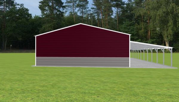 Garage with Lean To 30 x 50 x 10 - Image 5