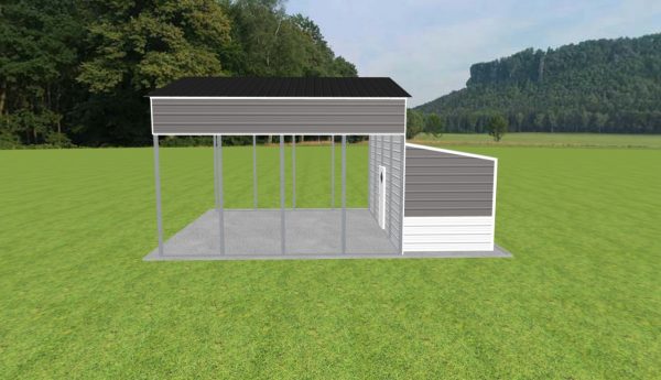 Carport with Storage 22 x 20 x 13 - Image 5