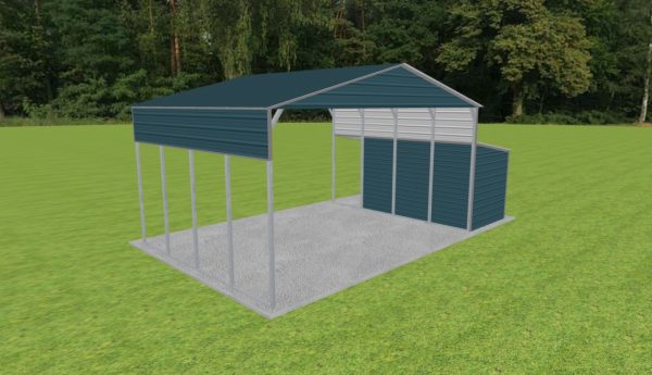 Carport with Storage 26 x 20 x 13 - Image 5