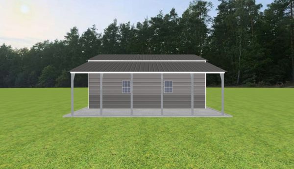 Carport with Storage 22 x 24 x 10 - Image 4