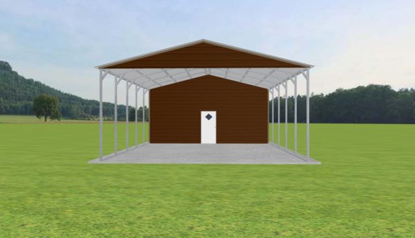 Carport with Storage 24 x 35 x 11 - Image 2