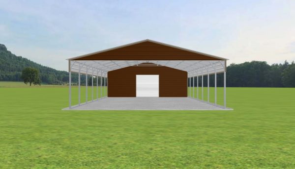 Carport with Storage 28 x 50 x 9 - Image 2