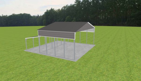 3 Car Carport 30 x 20 x 12