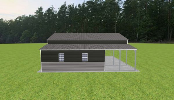 Carport with Storage 26 x 30 x 10 - Image 4