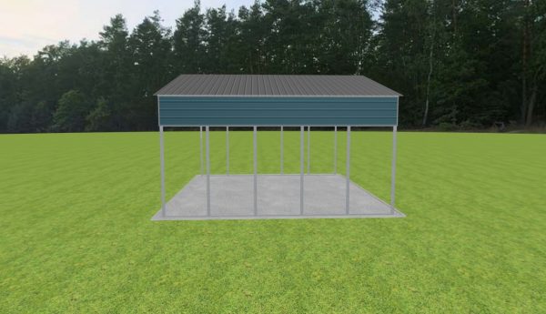 3 Car Carport 30 x 25 x 13 - Image 3