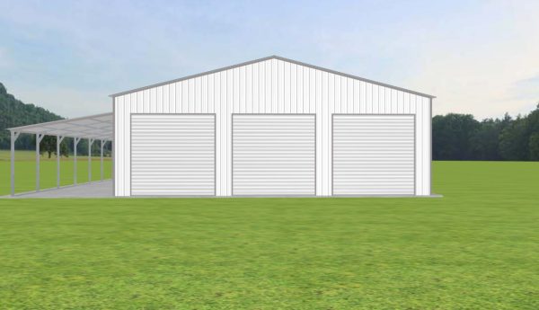 Garage with Lean To 38 x 45 x 12 - Image 2