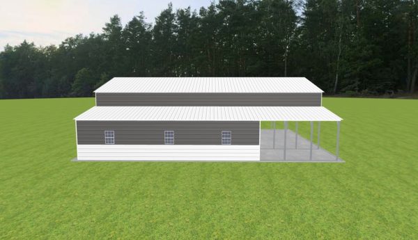 Carport with Storage 28 x 50 x 13 - Image 3