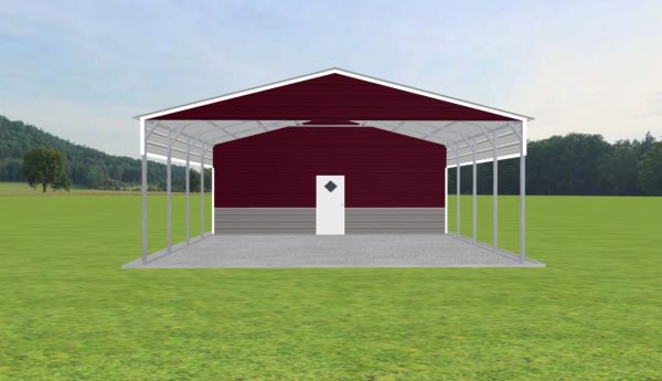 Carport with Storage 26 x 30 x 10 - Image 2