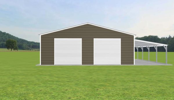 Garage with Lean To 28 x 20 x 9 - Image 3