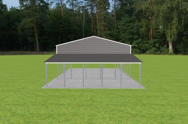 3 Car Carport 26 x 30 x 12 - Image 5