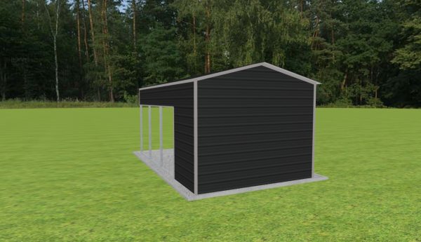 Carport with Storage 12 x 20 x 9 - Image 5