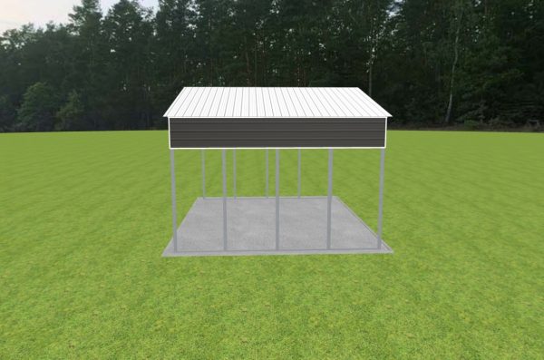 3 Car Carport 26 x 20 x 13 - Image 3