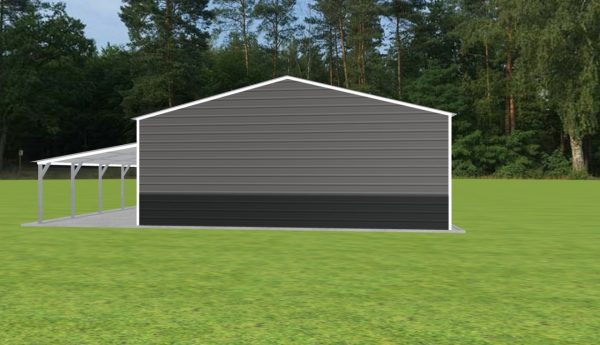 Garage with Lean To 28 x 20 x 10 - Image 5