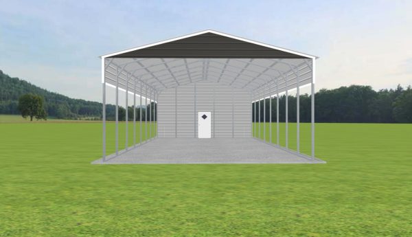 Carport with Storage 24 x 40 x 12 - Image 3