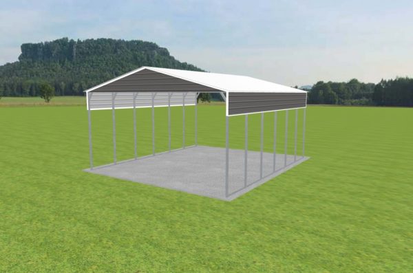 3 Car Carport 26 x 30 x 13