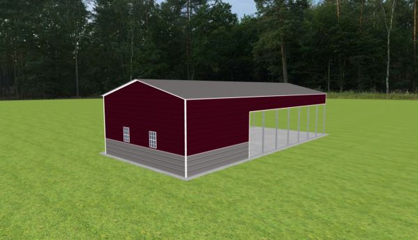 Carport with Storage 22 x 50 x 11 - Image 3