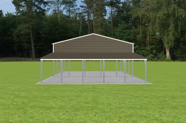 3 Car Carport 26 x 20 x 11 - Image 4