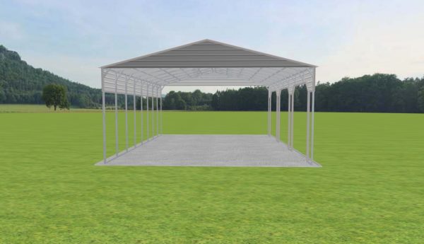 3 Car Carport 30 x 40 x 14 - Image 3