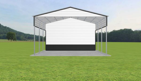 Carport with Storage 24 x 20 x 13 - Image 2