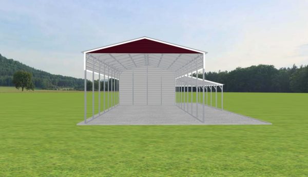 Carport with Storage 20 x 40 x 12 - Image 4