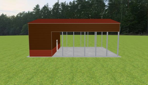 Carport with Storage 28 x 40 x 15 - Image 5