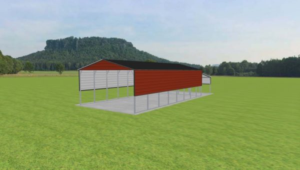 2 Car Carport 20 x 40 x 10