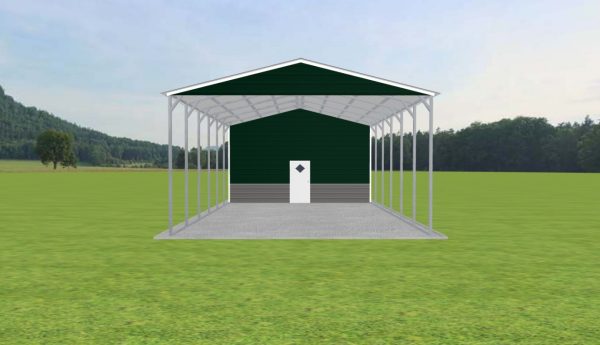 Carport with Storage 22 x 40 x 12 - Image 2