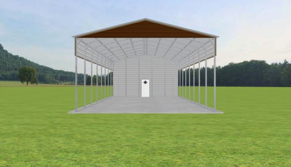 Carport with Storage 24 x 40 x 13 - Image 3