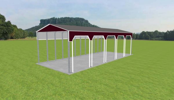 Carport 24 x 60 x 16