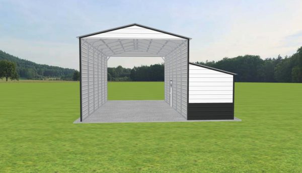 Carport with Storage 18 x 30 x 14 - Image 2