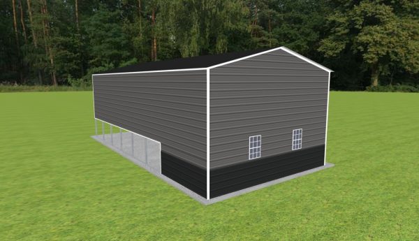 Carport with Storage 20 x 40 x 13 - Image 2